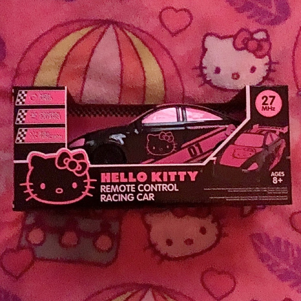 Hello Kitty remote control racing car